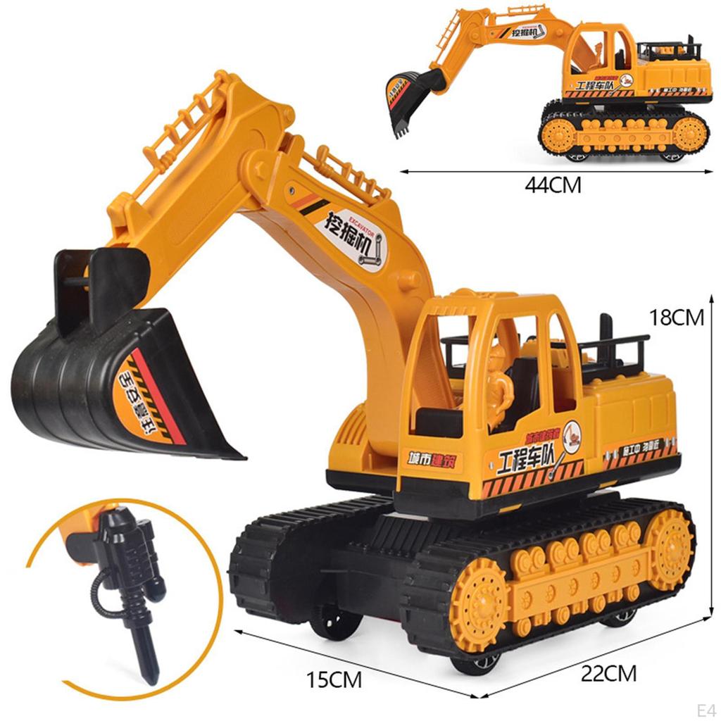 Extra Large Navvy Toy Engineering Car Early Educational Construction Truck Vehicle Model for