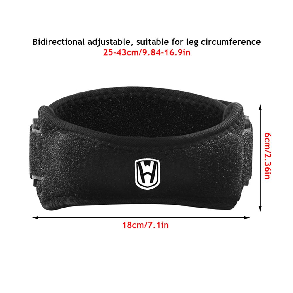 1pcs Flexwrap Knee Brace, FlexWrap Patellar Knee Support Strap -Non-Slip Silicone Jumping Running Hiking Support Basketball