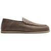 Zara Origins Leather Slip-On Vintage Loafers Men Loafers Gray 2694520802
