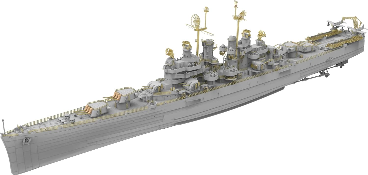 

Veryfire Американский легкий крейсер USS Cleveland Версия DX Пластиковая модель VFM700920DX 1/700 CL-55