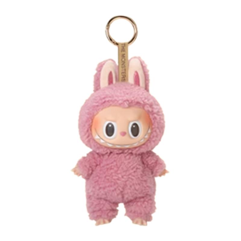 New POP MART Labubu The Monsters Exciting Macaron Lychee Berry Vinyl Plush Pendant PPMT-2310-0069