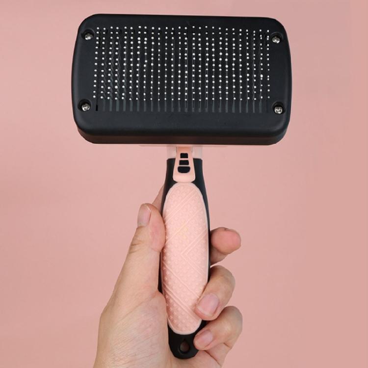 Dog Grooming Combs Cat Brushes Self Cleaning Slicker Brush for Shedding Hairs