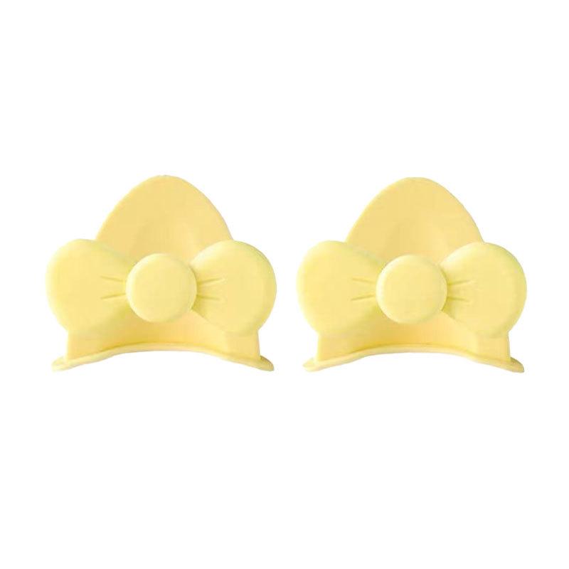 Electric Vehicle & Motorcycle Helmet Decoration Stickers - Cute Cat & Bear Ears, Bow Design