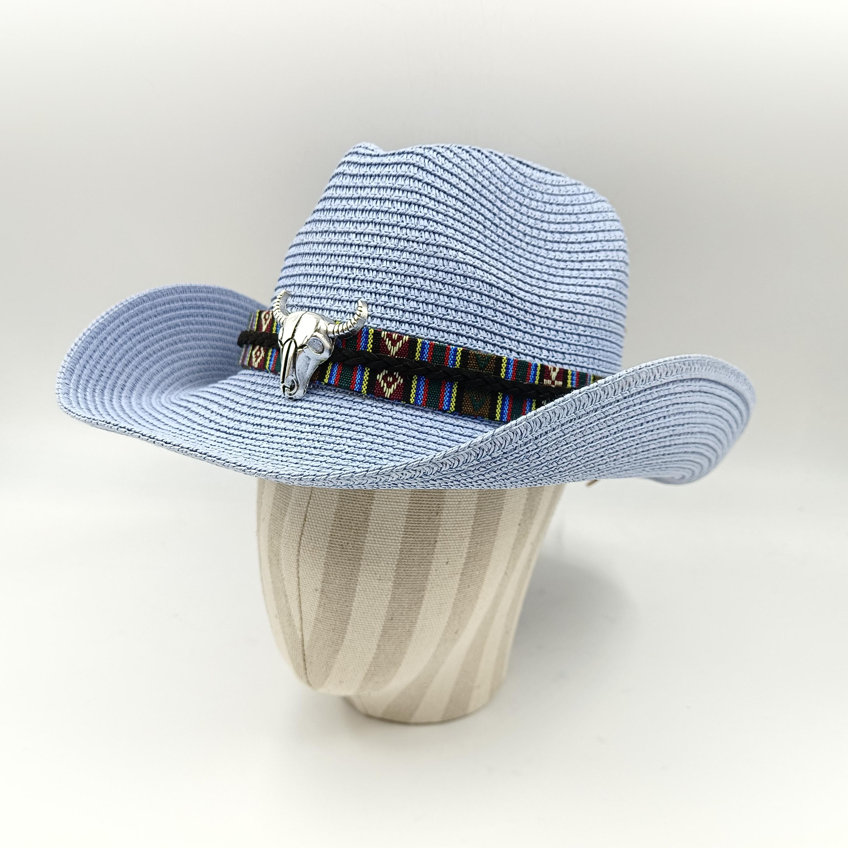 Wool Cowboy Hats Men Hat Felt Male Fedora With Knot Felt Hat For Summer Jazz Disco Hat For Men Black Fedora Hat Wool Hat