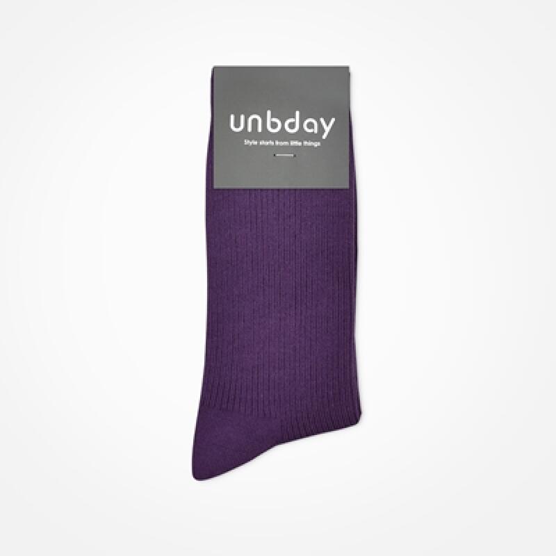 Men s 2-1 Golf Socks - Purple Purple