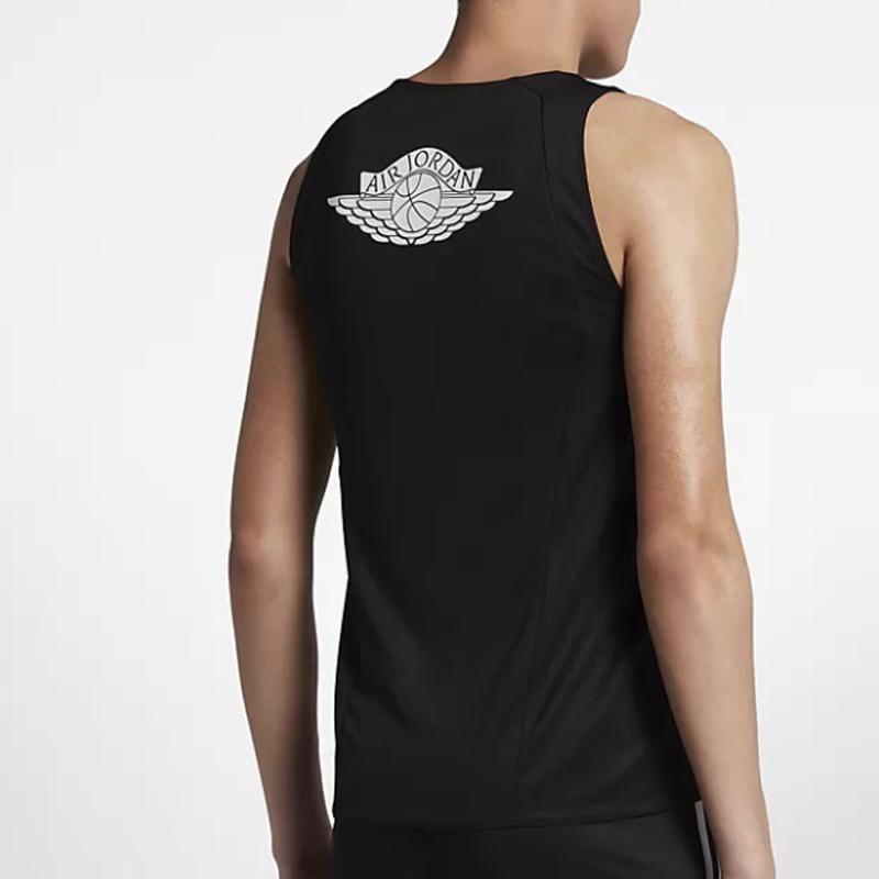 Air Jordan As Ult Flight Jersey Men Tops Black 887443-010