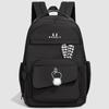 Schoolbag new high-value simple schoolbag versatile casual girls backpack large capacity junior high school student backpack