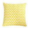 45x45cm Yellow Geometric Cotton Embroidery Sofa Cushion Cover Home Living Room Decoration