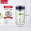 Nano Antibacterial Double-Layer Glass Tea Infuser Bottle