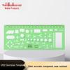 Multi-functional Architectural Drafting Template Ruler