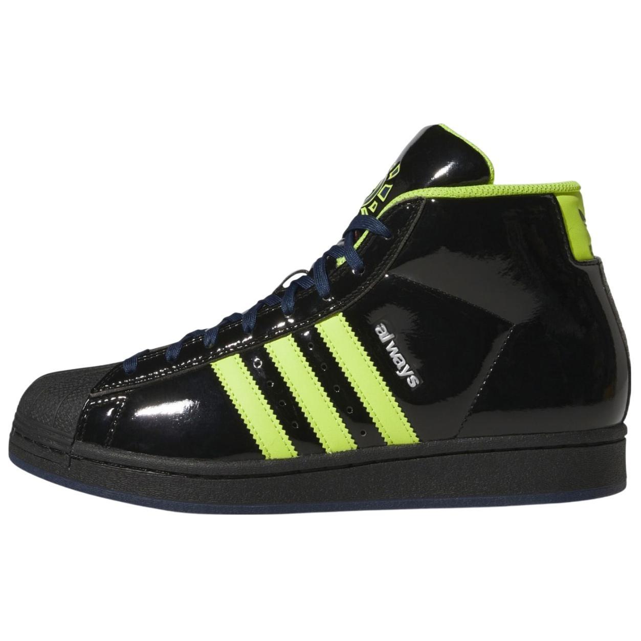 adidas x Always Pro Model ADV  Black Semi Solar Slime  Men s JP7637 EU 40
