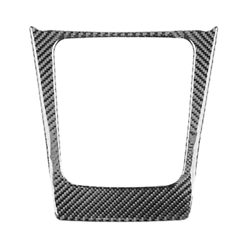 Authentic Car Carbon Fiber Central Gear Shift Panel Control Panel Decal Interior Modification For Subaru Forester 2013-2018 Carbon Fiber Pattern