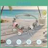 Marine Inspired Diy Bead Bracelet With Stainless Steel Adjustable Band For Ladies