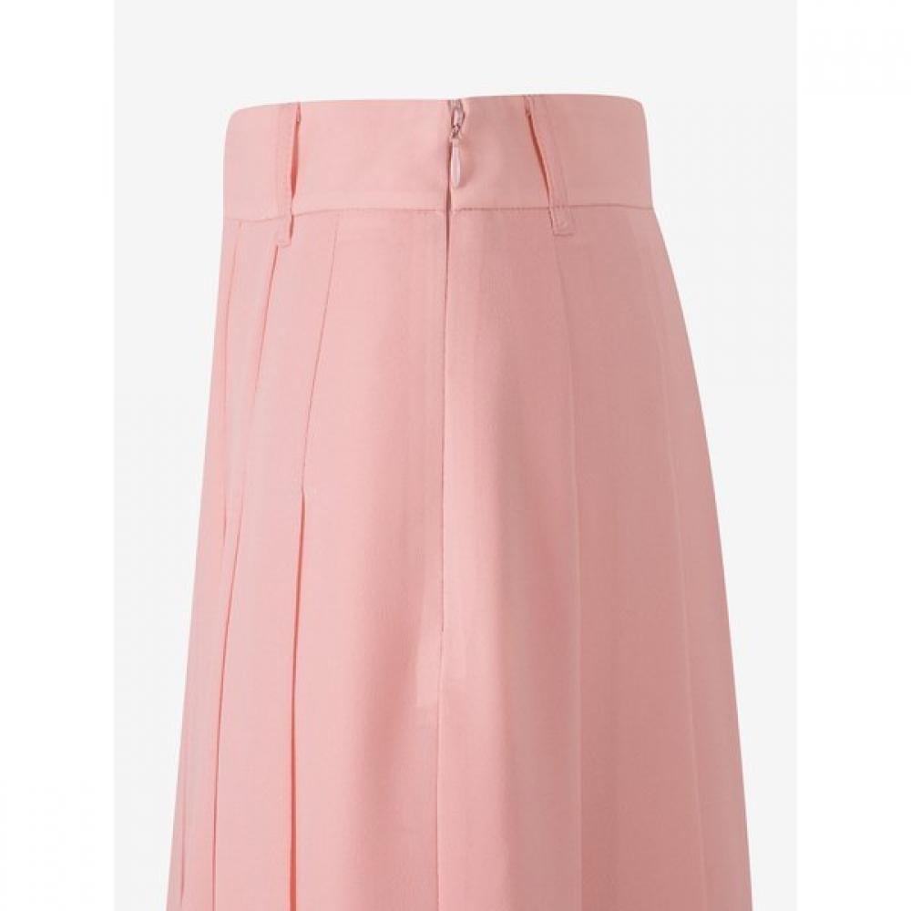 Cc Collect. Inverted Pleats Midi Skirt C252msd035