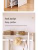 Compact Shoe & Clothes Rack for Dorm or Rental Spaces - Multi-Layer Narrow Design