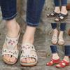 Summer 2020 Women's Hollow Flower Embroidery Wedge Sandals - Plus Size Available