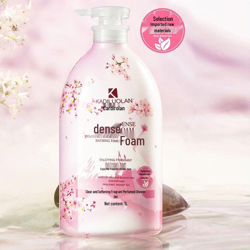 Lavender Foaming Body Wash, Family Size - Moisturizing & Hydrating with Long-Lasting Fragrance, All-Purpose Bath, Large Bottle