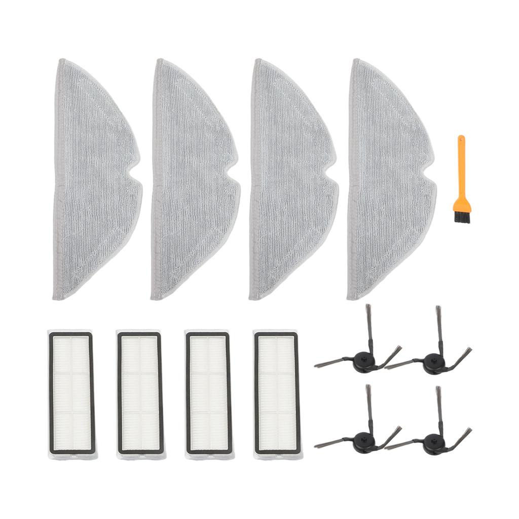 1 Set For DREAME D20 Plus Vacuum Cleaner Side Brush Filter Mop Cloth Kits Vacuum Cleaner Accessories Spare To Replace