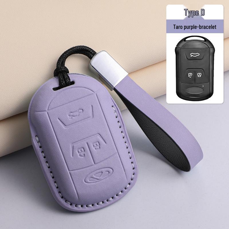Chery Arrizo & Tiggo Alcantara Suede Key Cover