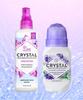 Crystal Deodorant Unscented Spray & Lavender Roll-on 2-Piece Set