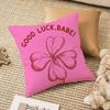 G-Good Luck Babe C-Chappell R-Roan Pillow Case Anti-dustmite Invisible zipper Sofa Bed