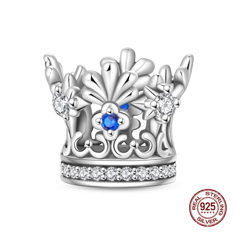 Original Charm Kupfer Palast Herzförmiger Rosa Perlen Charm Bead Passend für 3mm Original Armbänder für Damen DIY Feinschmuck Geschenke