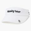 Munsingwear Women Ribbon Essential Visor White Mr322lcp72