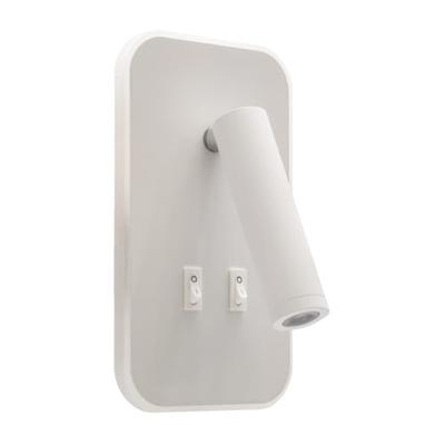 Kinkiet Regulowany Biały 720Lm Ip20 Otello Led D 6W 3000K + 3W 4000K Ideus 03723
