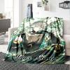 Customizable Genshin Impact7 Throw Blanket – Personalized Name, All-Season Cozy Snug Blanket, Machine Washable, Personalized Blanket