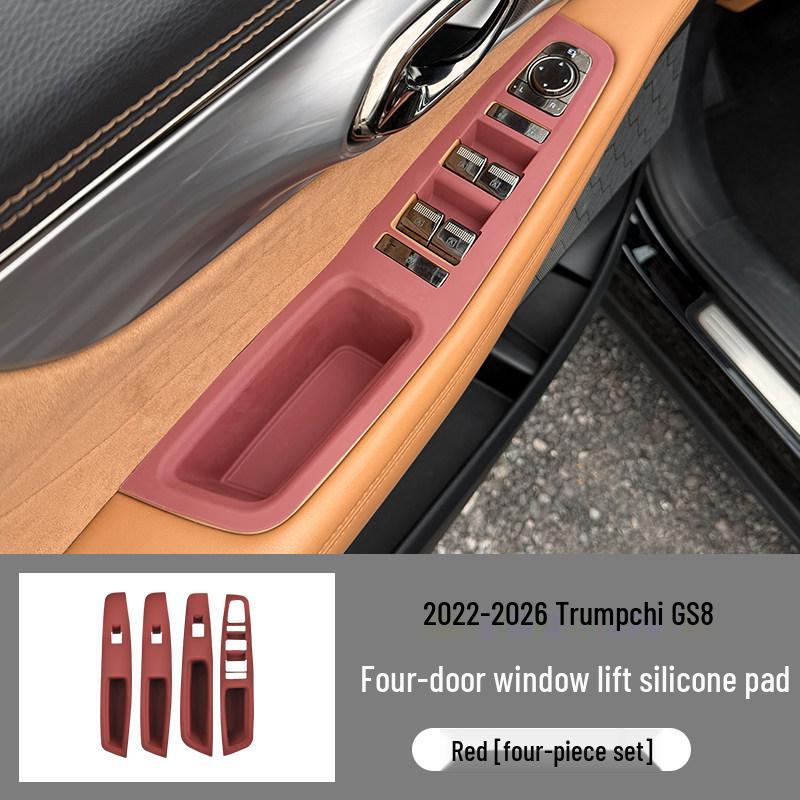 Trumpchi GS8 Center Console Silicone Pad & Door Handle Modification Accessories