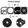 Replacement For Carburettor Components for Zama Models C1Q S43/S57A Works with Chainsaw Models For MS170/MS180