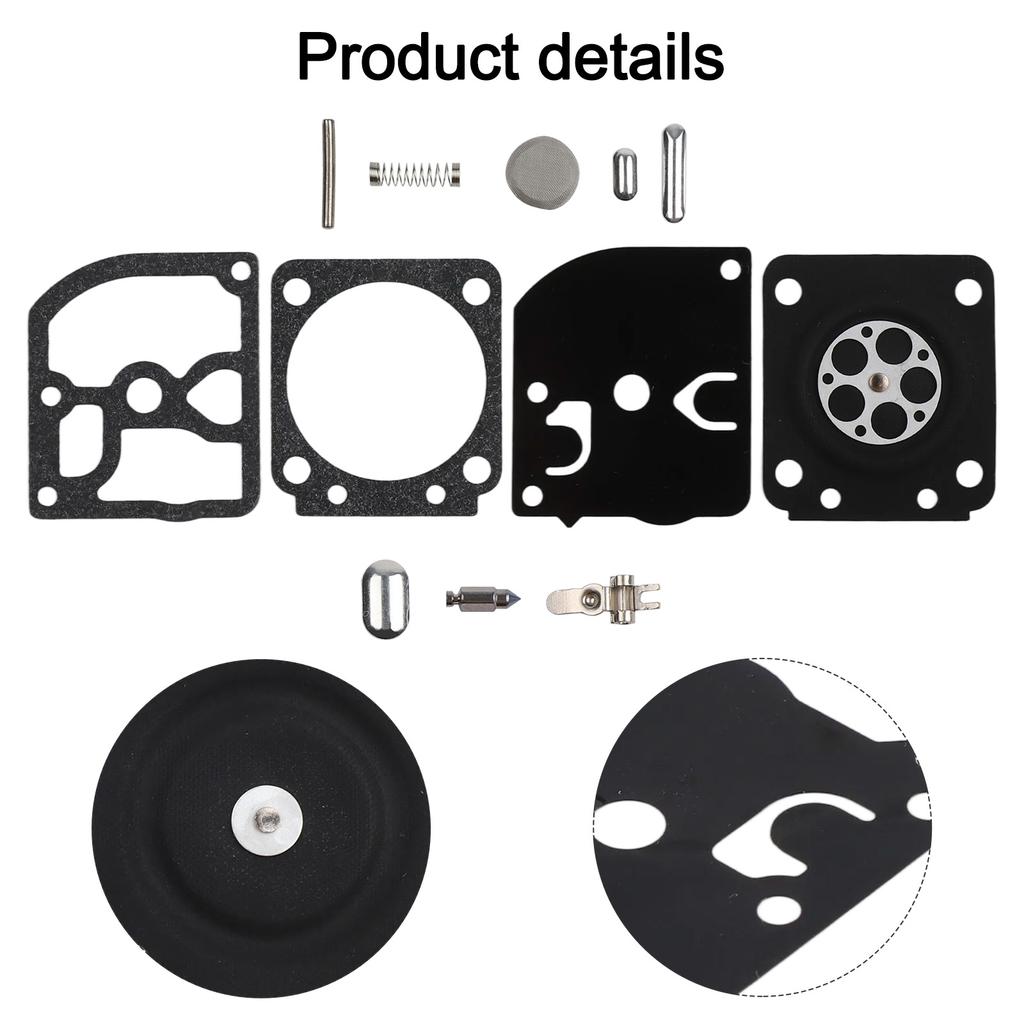 Replacement For Carburettor Components for Zama Models C1Q S43/S57A Works with Chainsaw Models For MS170/MS180