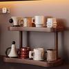 Kaffeebecher-Ständer Aufbewahrung Ausstellungsregal Thekenbecher-Tassenständer für Erwachsene Familie Küche Innenbereich Tischplatte Schlafsaal Kaffee Bar