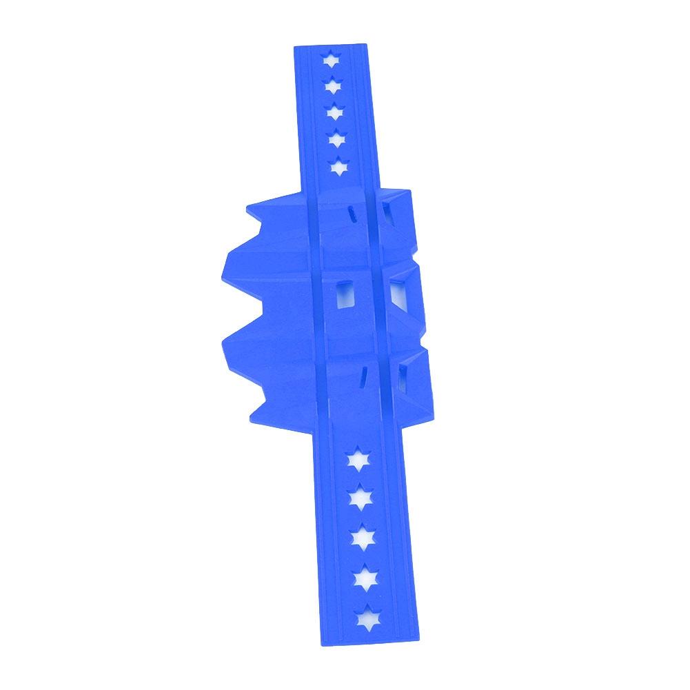 Universal Motorcycle Exhaust Pipe Protector Cover Guard Anti Hot Blue