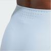 adidas Imprimeu Logo Simplu Confortabil Colanți Sport Scurți Femei Scurți Albastru-Deschis HZ2534