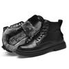 Men's Large Size High-Top Leather Winter Martin Boots for Outdoor Work