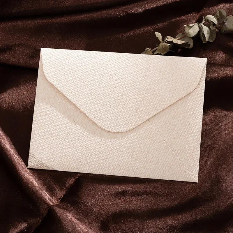 10pcs Window Envelopes for Letters DIY Handmade Gift Packaging Bag Wedding Party Invitation Card Cover Cash Envelope Stationery