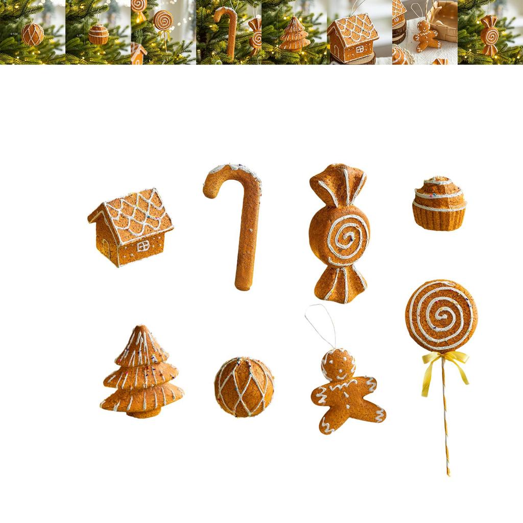 Xmas Tree Foam Pendant Novelty Hanging Ornament for Christmas Decorations Holiday Festivals Cafe Restaurant