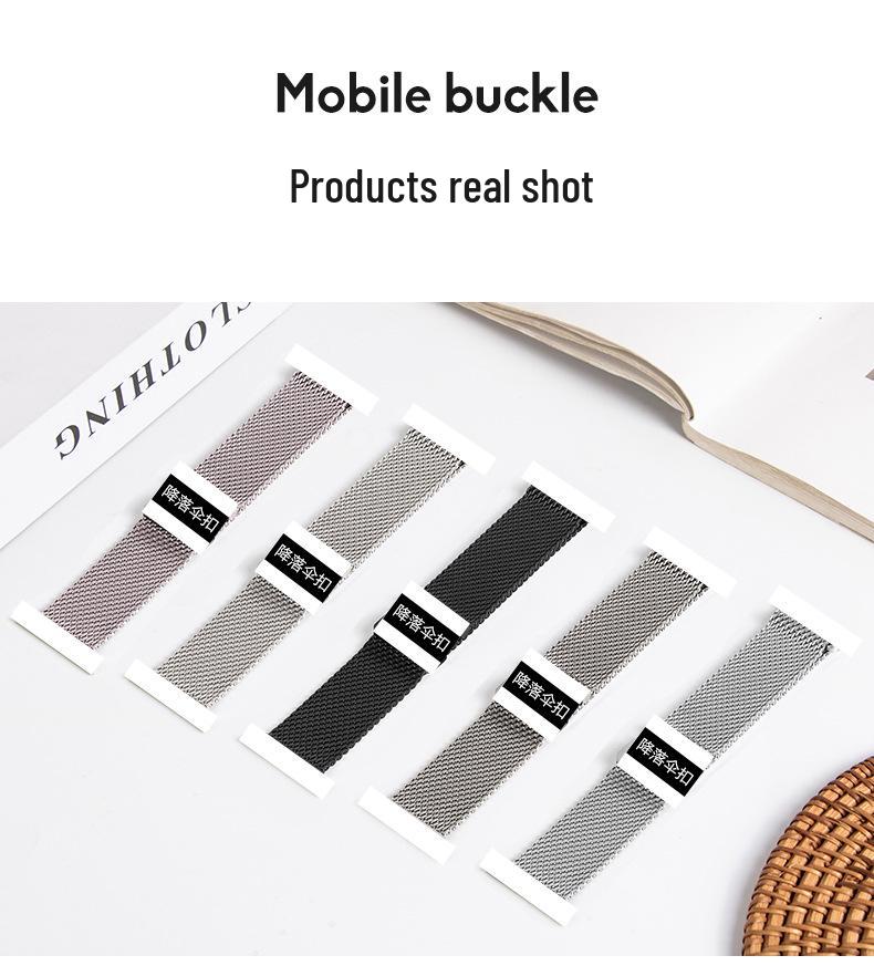 Original Milanese Steel Strap for Apple Watch Ultra2, iWatch10