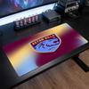 Tappetino per Mouse Grande Stampa Calcio Aston Villa, Tappetino Esteso Antiscivolo per Scrivania da Gioco per Ufficio Casa