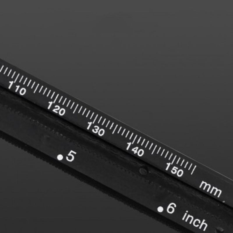 Vernier Calipers 0 150Mm Portable Plastic Table Vernier Caliper Black