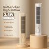 Tower Fan USB Charging Portable Air Conditioner 1200mAh Desktop Cooling Fan Wireless Desk Fan for Home Office