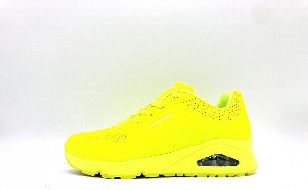 Skechers Uno Night Shades Women's Sneakers (73667) Neon Yellow
