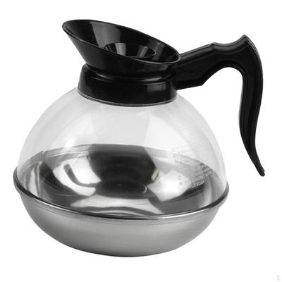 Jarra Decantadora de Café, Hervidor, Acero Inoxidable 2.1L-3L Tetera de Inducción Cafetera para
