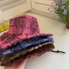 Adjustable Wide Brim Sun Hat Y2k Plaid Knight Hat Vintage Western Cowboy Hat  for Male Female