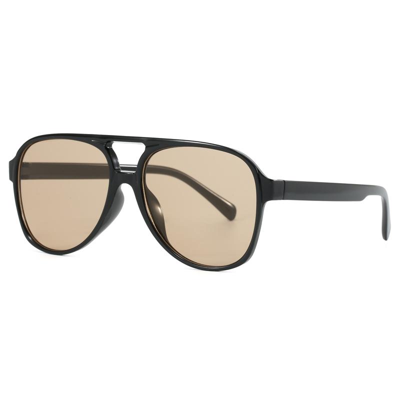 2pcs Pack New Fashion Personality Square Shaped Sunglasses Retro Punk Sun Glasses Anti Blue Light Glasses Frame Female UV400