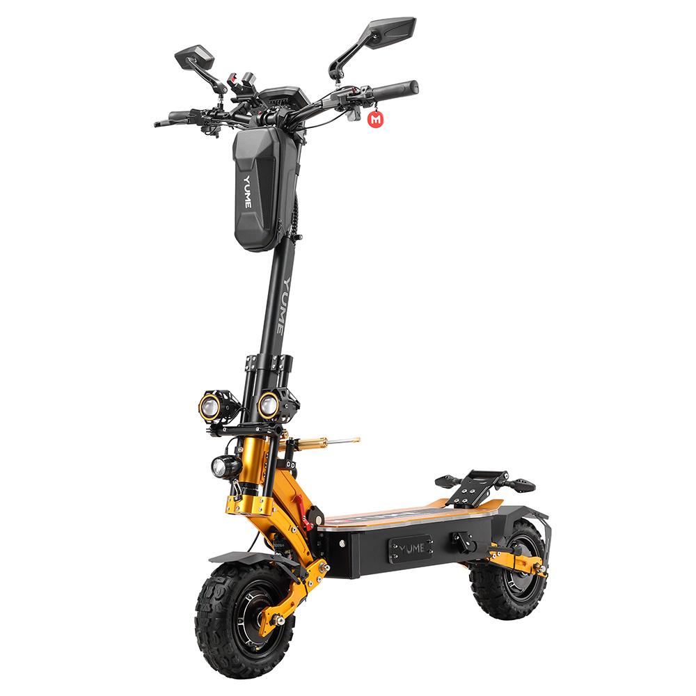 YUME X11+ Electric Scooter, 3000W*2 Motor, 60V 27Ah Battery, 11-inch Off-road Fat Tires, 80km/h Max Speed