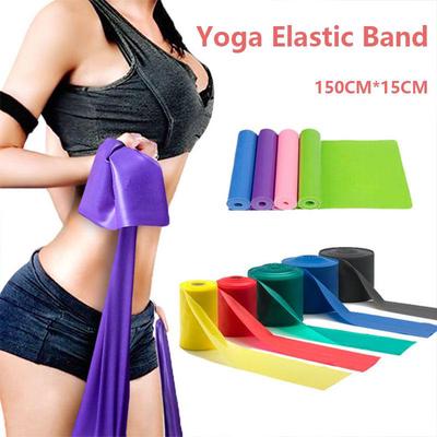 150*15cm/500*50*0,5mm Yoga banda elástica culturismo cuerda extensible suministros de gimnasio