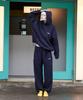 GREENBUTTER Teddy Wool Pants (Navy)