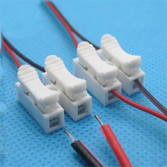 30 buc. Conectori pentru cabluri electrice cu autoblocare. Terminale de sârmă de blocare rapidă